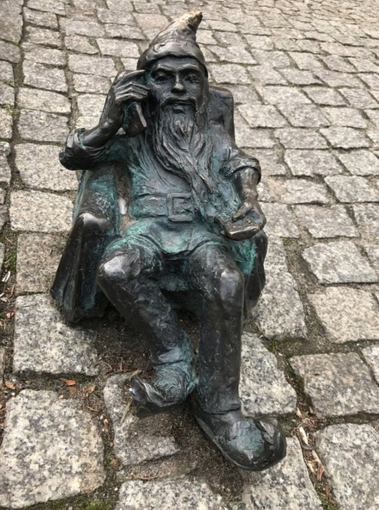 Escultura de los gnomos de Wroclaw