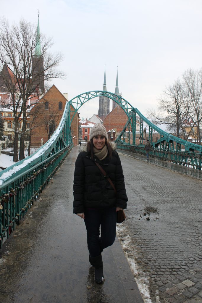 El puente Tumski nos conduce a la catedral de Wroclaw